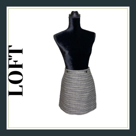 LOFT Dresses & Skirts - Ann Taylor LOFT Wool Blend A-line Skirt